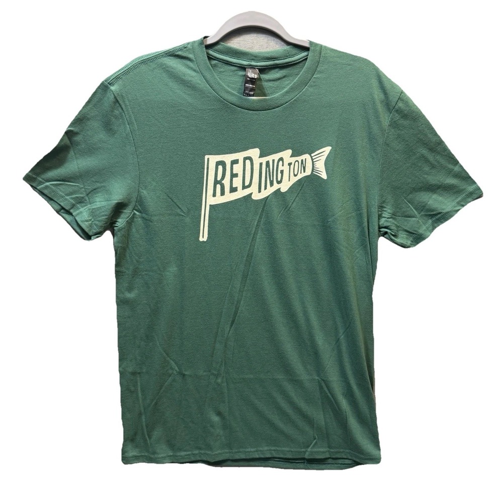 Redington Men's Fish Flag Tee Fishing Graphic T Shirt Size Medium New